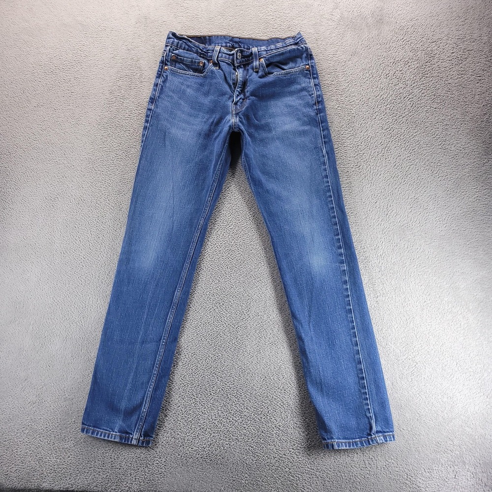 Levis 511 Jeans Mens 31x32 Blue Slim Straight Medium Wash Stretch Denim Comfort